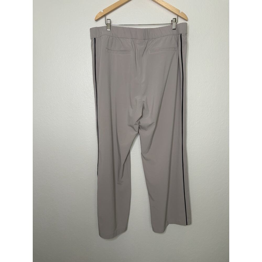 J. Jill Fit Grey Wide Leg Pants Women's Size 2X Athleisure Casual Chic - Picture 4 of 6